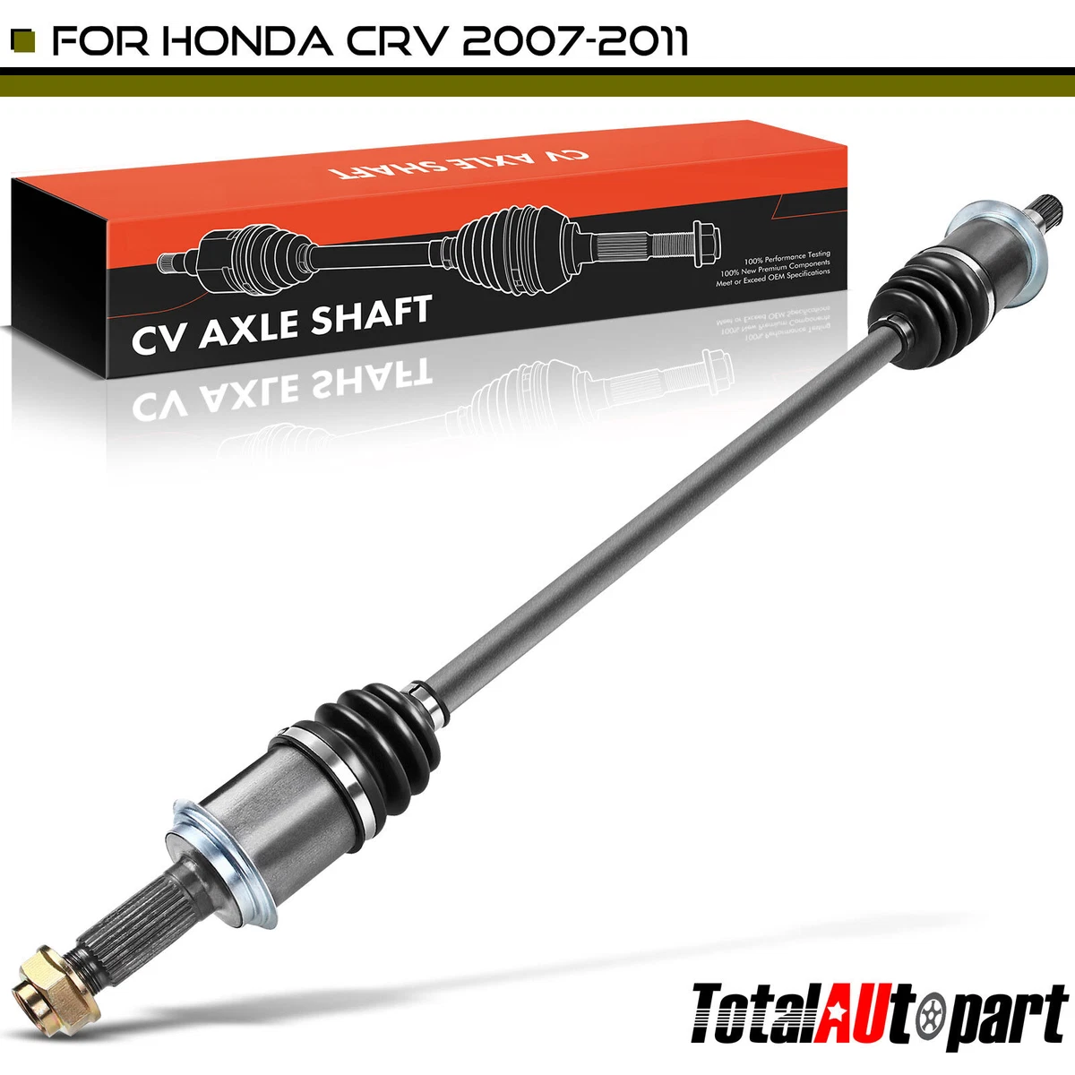 Par Delantero Conjunto De Eje CV Diestro Izquierdo Apto Para Honda CR-V