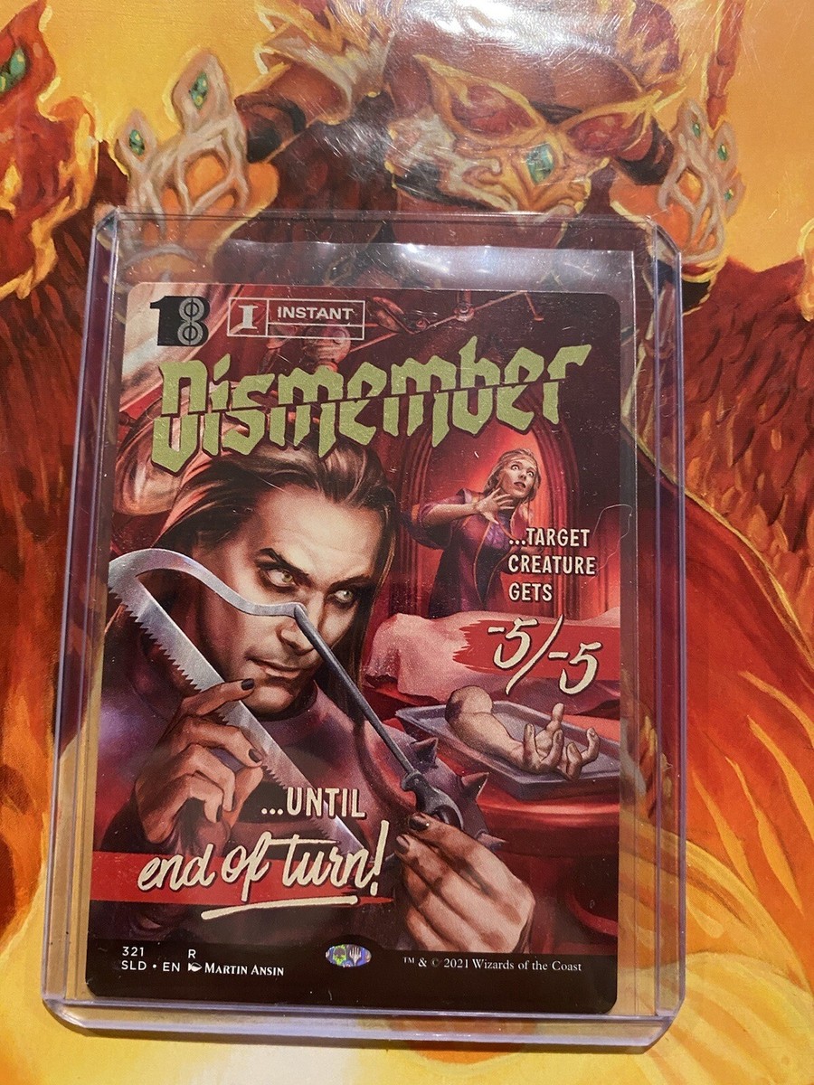 Mtg Secret Lair Dismember Monster Movie Marathon Unplayed | eBay