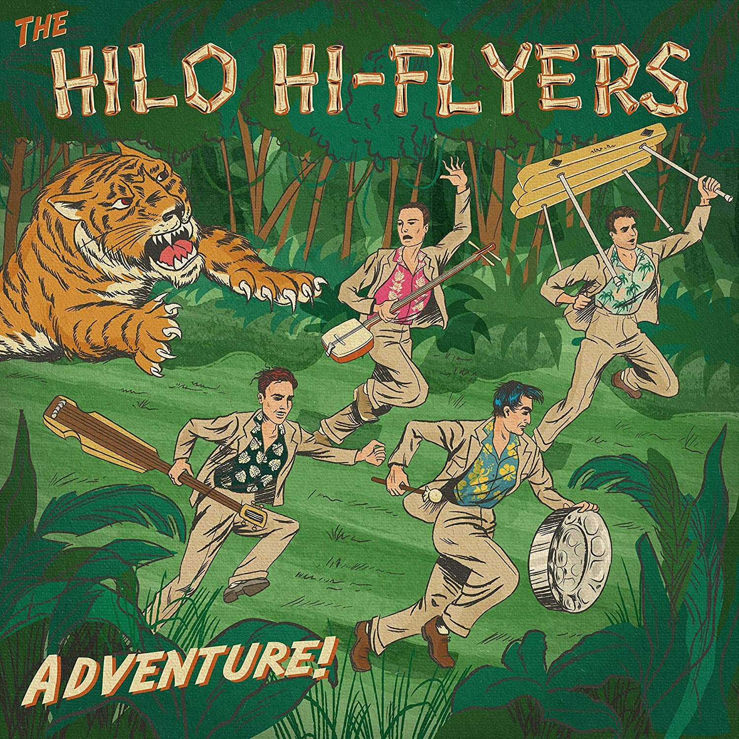 Hilo Hi-Flyers - Приключение! НОВЫЙ виниловый альбом в запечатанном виде