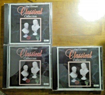 The Ultimate Classical Collection V 1,3,4. #2 Missing. 3cd-BONUS SHIPPING DEAL!