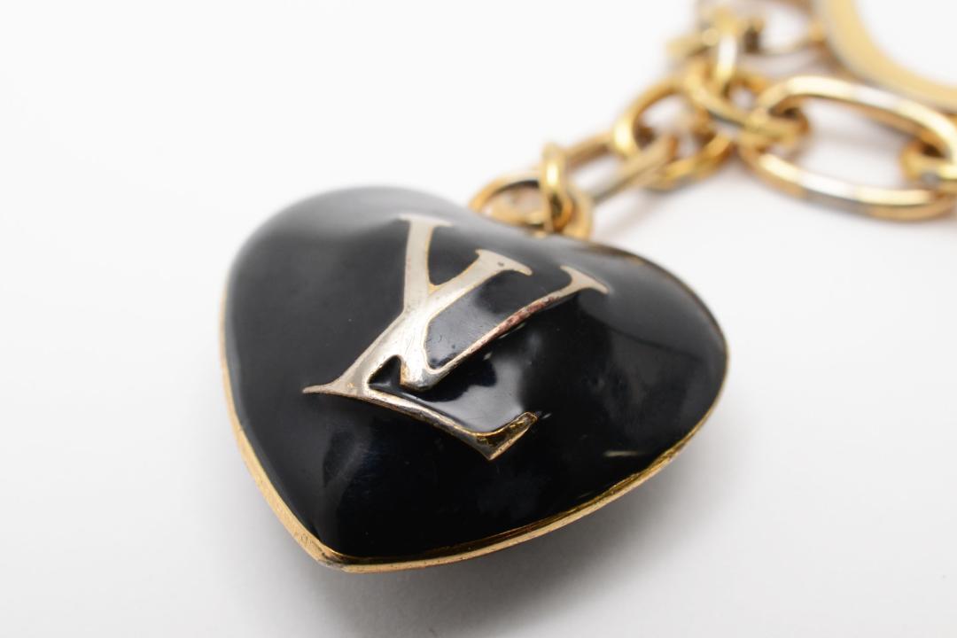 LOUIS VUITTON M65757 Bijoux Sack Cool Heart Key ring Bag charm