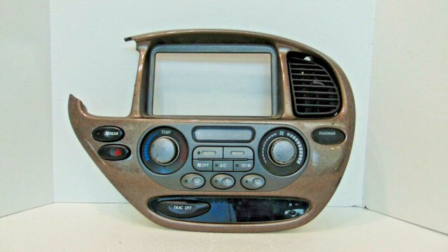 2002 Toyota Sequoia Climate A/c AC Heat Control Woodgrain Bezel OEM for sale online | eBay