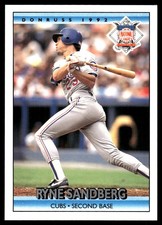 Ryne Sandberg 1992 Donruss #429 Chicago Cubs MLB READ FREE SHIPPING AutographDen