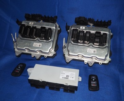 2015 2016 BMW F06 F10 F12 F13 M5 M6 ECU CAS4 Module Plug & Play Set W/Two Keys