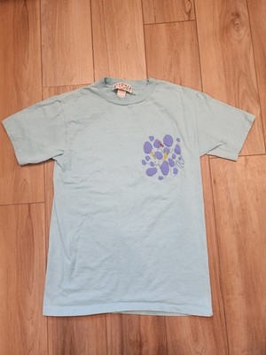 Vintage Jantzen Sport Large Teal T-Shirt USA Wipeout Water Ski Best Of Times
