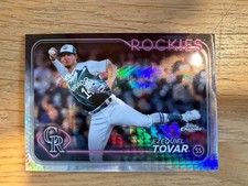 2024 Topps Chrome - Ezequiel Tovar #105 Refractor