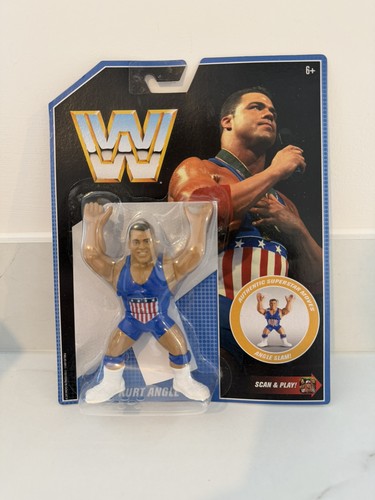 WWE Retro Series Hasbro-Style Figure Kurt Angle...