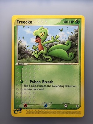 Treecko 75/109 Ruby and Sapphire Regular