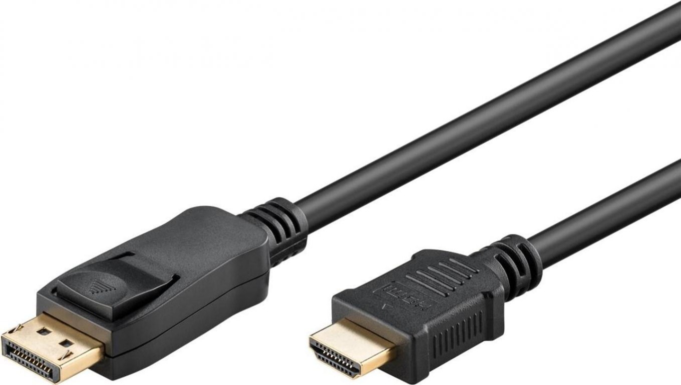 Adapter cable from DisplayPort (1.2) to HDMI (2.0), 2m, 64842