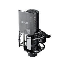 TAKSTAR XLR Condenser Microphone with 34mm Gold-Plated Large Diaphragm, High ...