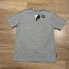 Oakley Mens T Shirt Grey Size M Medium Hydrolix Short Sleeve Crew