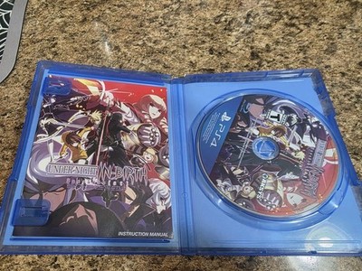 Under Night In-Birth Exe:Latest (Sony PS4, 2018) Complete CIB Tested Free Ship!