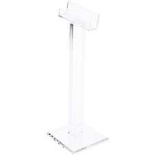 Plymor Clear Acrylic 1 Frame Display Riser for Eyeglasses, 7.5" H x 3" W x 3" D