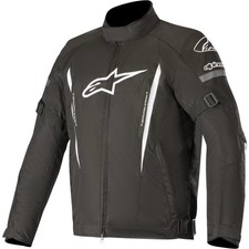 Alpinestars Gunner V2 Thermal Waterproof Motorbike Motorcycle Jacket Black White