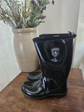 Kamik Women’s Rain Boots Black Size 7 AU  US