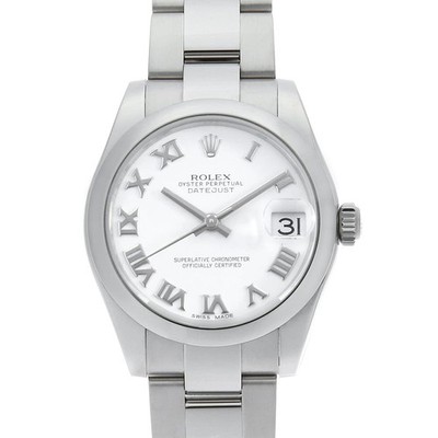 ROLEX Datejust 178240 white Rome Random Number second hand Boys (Unisex)