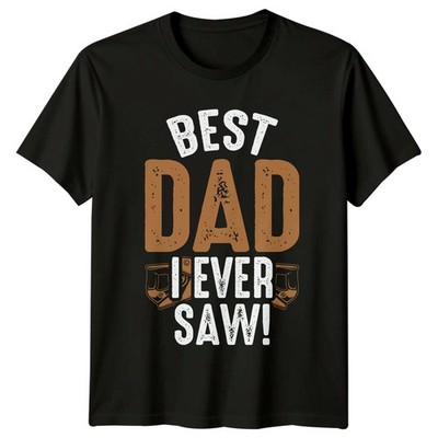 Bester Vater, den ich je gesehen habe Herren T-Shirt Zimmermann Holzbearbeitung Vatertag Geschenk für Ihn
