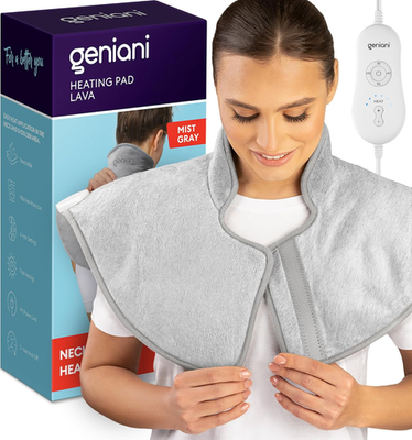 #ad Large Electric Heating Pad for Neck amp; Shoulders with Auto Shut Off $57.42