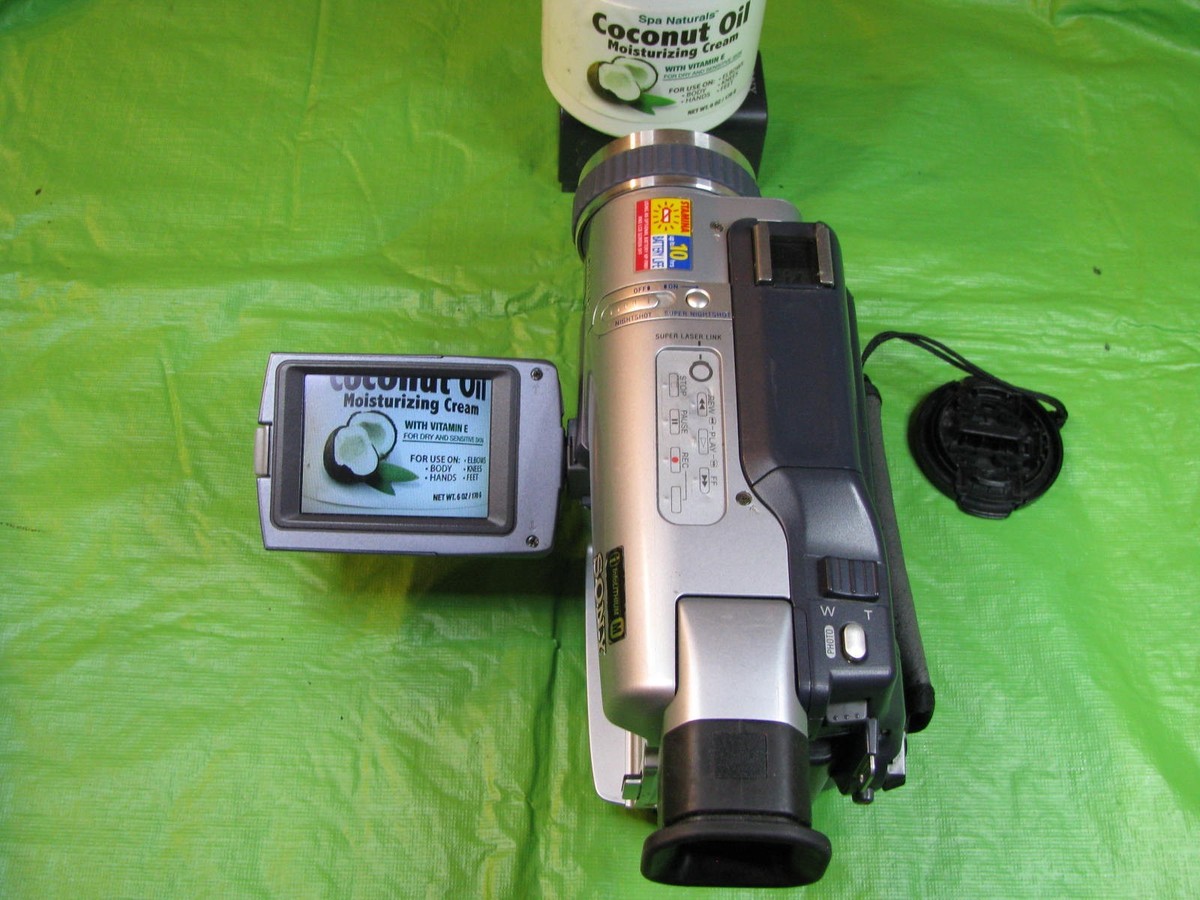 Sony Handycam DCR-TRV230 Digital8 Camcorder - Record Transfer Play