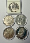 (5) Five Morgan U.S. SILVER DOLLARS: 1880-P, 1882-S, 1884-O Gem, 1890-P, 1900-P — photo 1