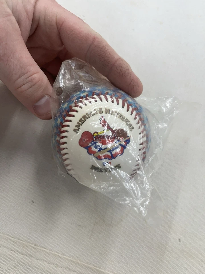 St. Louis Cardinals National Champion 12 Ball Set with Display Case - Image 2 of 4