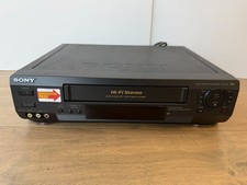 Sony SLV-N50 - 4 Head HiFi Stereo VHS VCR - FOR PARTS ONLY Audio Issue Read Desc