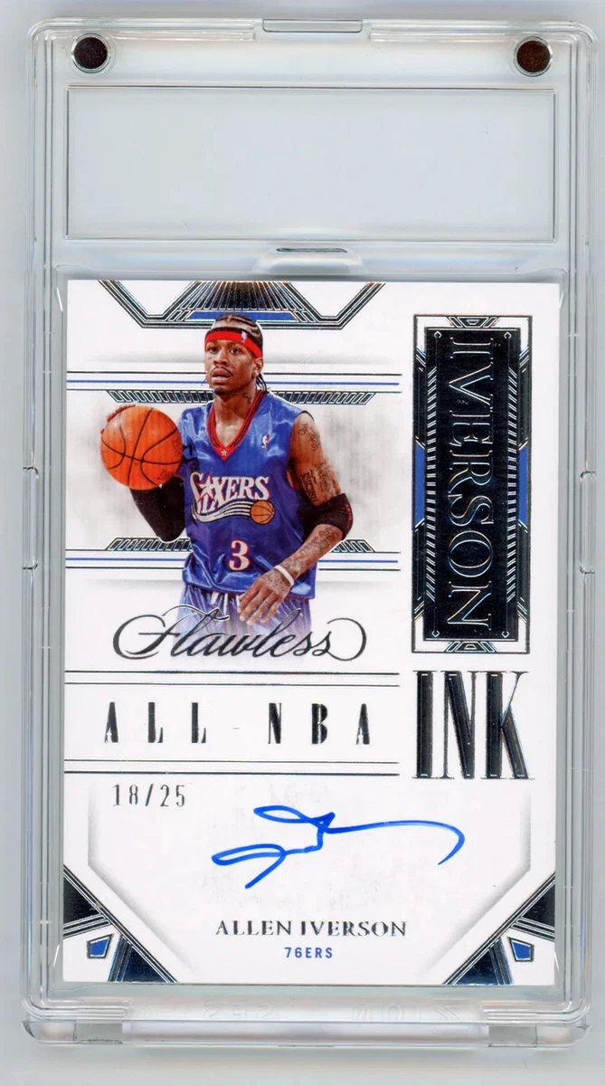 Allen Iverson Basketball Serial Numbered Sports Trading Cards