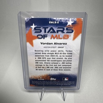 Yordan Alvarez #SMLB-8 Stars Of MLB 2026 Topps Houston Astros