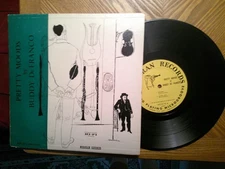 NORGRAN 10"  LP RECORD/BUDDY DEFRANCO/PRETTY MOODS/VG+ DG/ DSM COVER