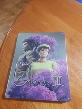 Shenmue 3 Steelbook Only, No Game - Sony PlayStation 4 PS4 III Brand New