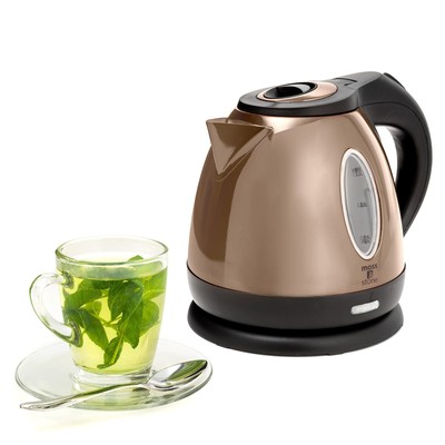 Stainless Steel Electric Kettle, Cordless Pot 1.2L Portable Electric Hot Wate...
