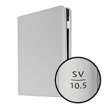 VaultX SV10.5 Binder 9 Pocket Scarlet & Violet White Flare Binder