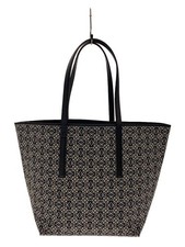 LOEWE Tote Bag Canvas Gray Total Pattern A933C30X01-5938 Used