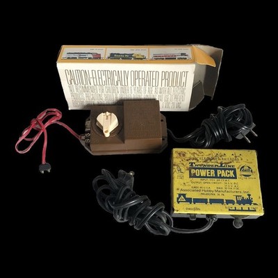 Thunder Line And Bachman Power Packs NOT Tested HO As Is