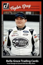 2023 Donruss Racing Taylor Gray #190 DGR-Crosley Silver NASCAR