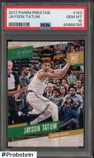 2017 Panini Prestige #153 Jayson Tatum RC PSA 10