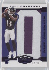 2020 Panini Plates & Patches Full Coverage Purple 6/10 Devin Duvernay 0xi8