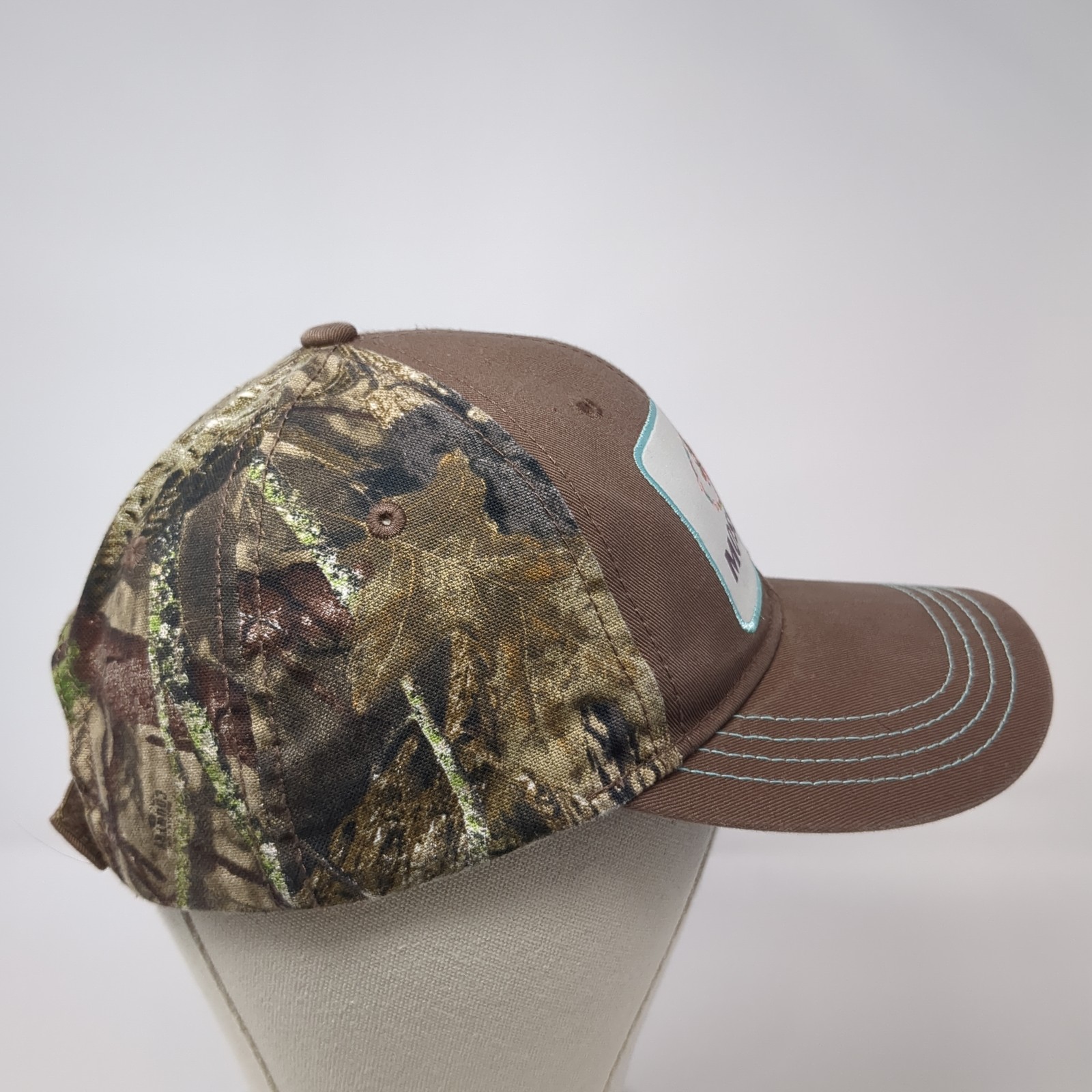 Mossy Oak Patch Strapback Trucker Hat Multicolor … - image 5