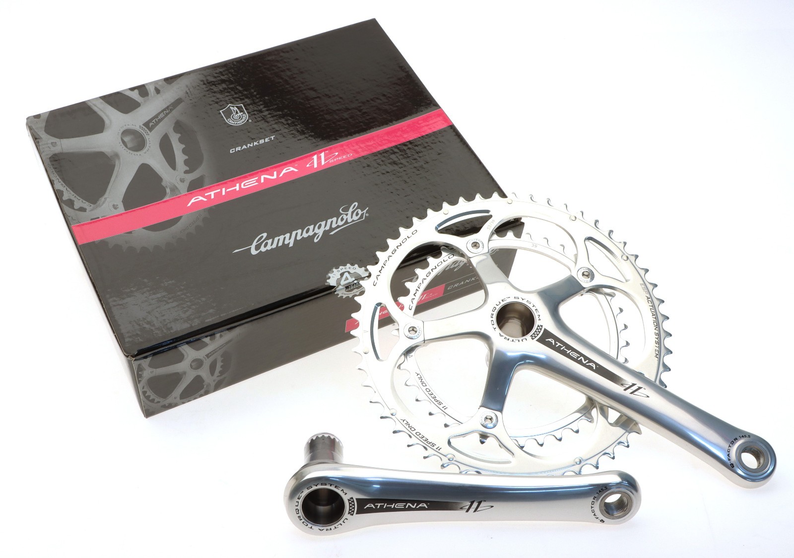 Campagnolo Athena Crankset 53/39T 11 Speed Silver 172.5mm 20
