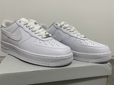 NIKE AIR FORCE 1 AF1 '07 LOW SCARPE UOMO DONNA BIANCO ORIGINALI CON SCATOLA