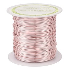 Pandahall 60 Feet Tarnish Resistant Copper Wire 22 Gauge Jewelry Beading Craf...