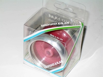 YoYoJam Black Knight Prototype - Pink Marble, No End Caps