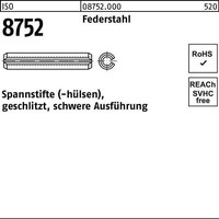 Spannstift Iso 8752 Geschlitzt 5X 60 Federstahl Schwere Ausf. 250 StüCk