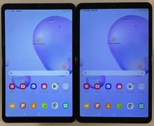TWO USED 8.4" GSM UNLOCKED SAMSUNG GALAXY TAB A, SM-T307U 4G, LTE, WI-FI TABLET