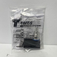 Times Microwave Systems EZ-400-NMH-X 3190-2590 Type N Male Connector LMR-400 NIB