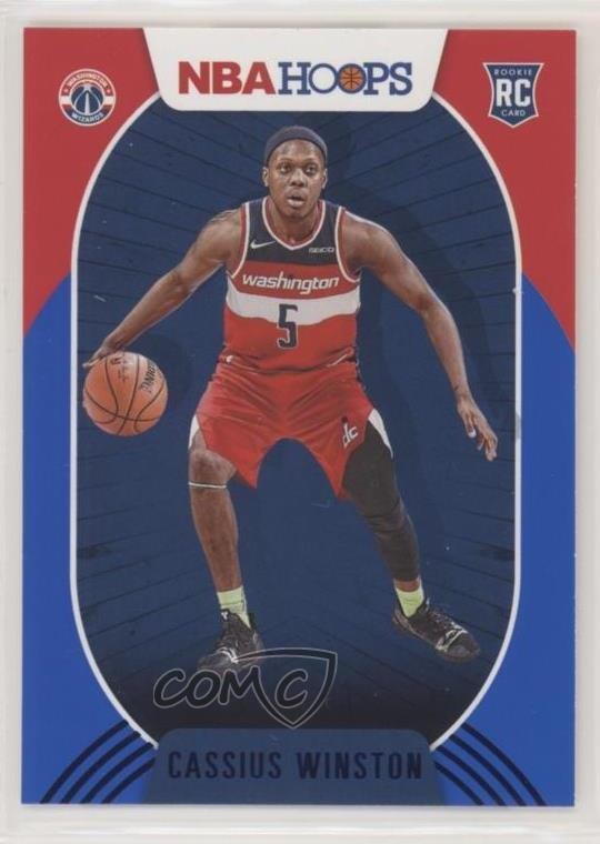 2020-21 Panini NBA Hoops Blue Cassius Winston #227 Rookie RC 09iq