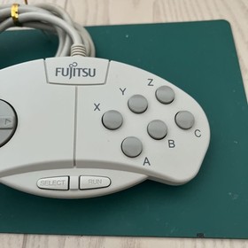 FM TOWNS 6 Button Pad Controller | Fujitsu Original | Tested Working | FMT FMTOW