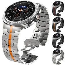 Stainless Steel Metal Band For Samsung Galaxy Watch 8 40mm 44mm/8 Classic 46mm