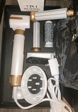 7-in-1 Hot Air Brush Set, Multi-Functional Hair Dryer Styler with Curling Tools