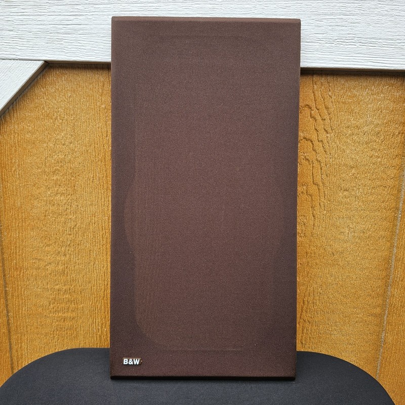 B&W Bowers Wilkins Speaker Cover Pair Vintage 80's